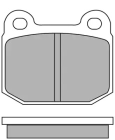 Комплект тормозных колодок AISIN ASN-2141